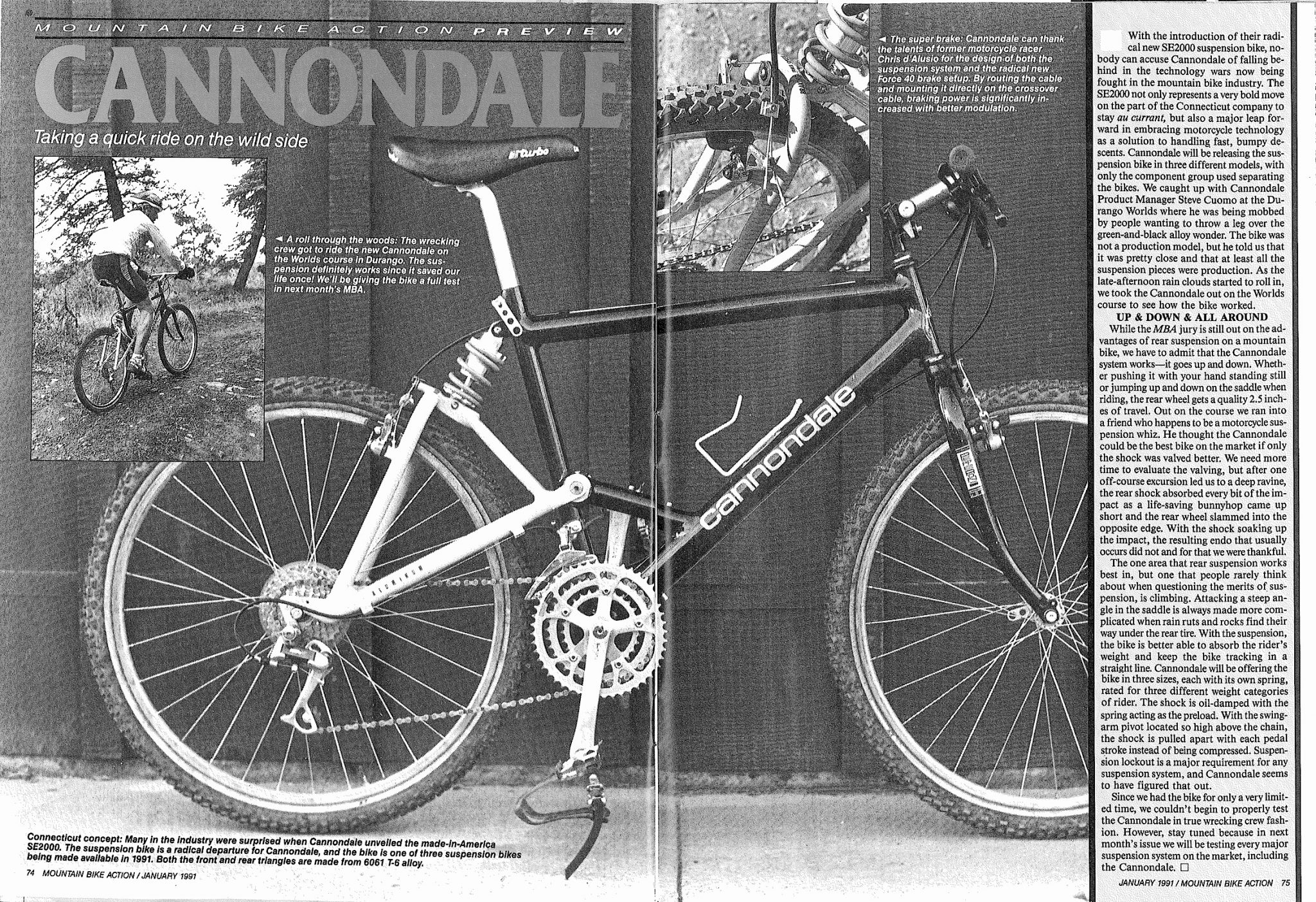 اولین دوچرخه شرکت کنندال (cannondale) - آیبایک