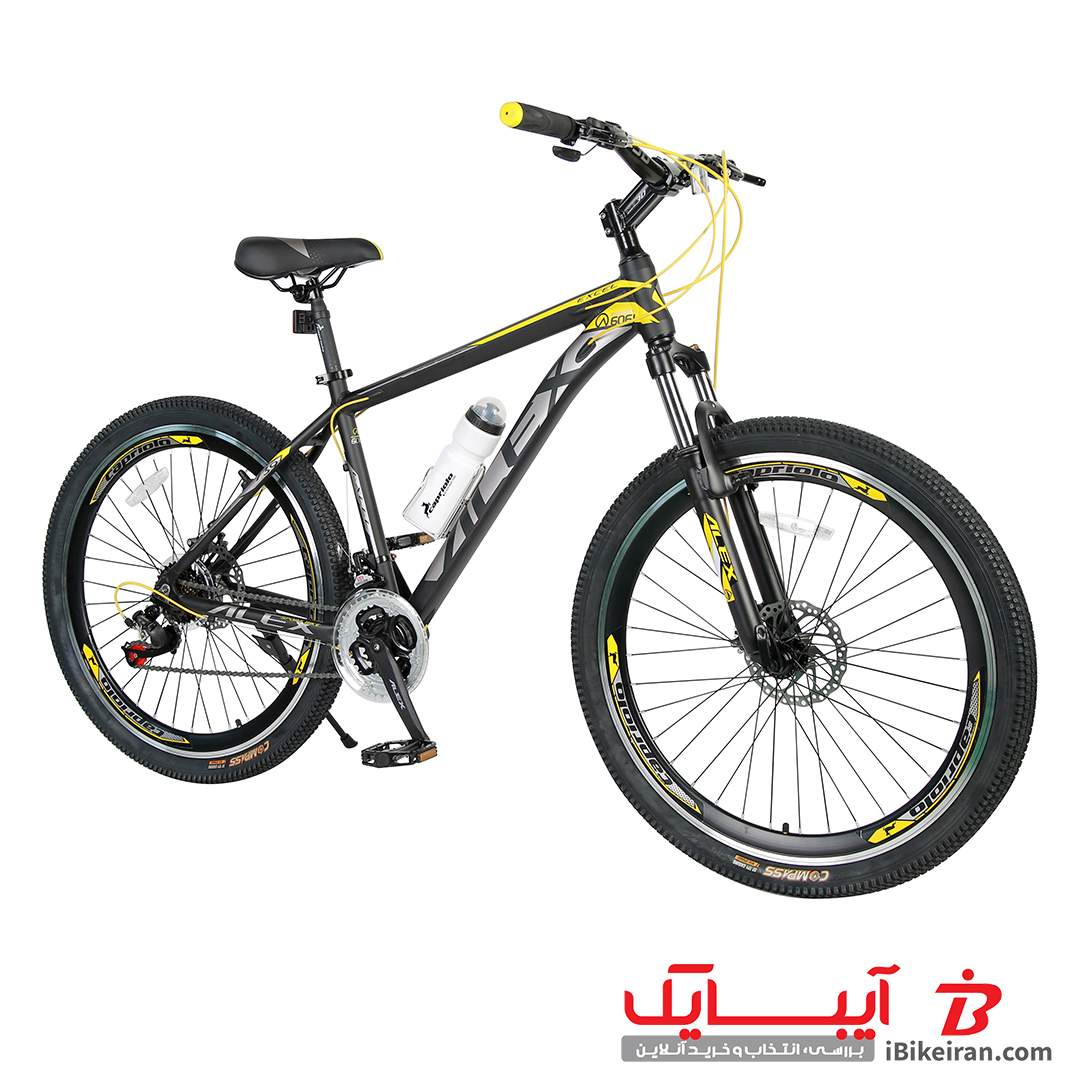 دوچرخه الکس مدل EXCEL 2023 سایز 27.5 رنگ زرد - آیبایک