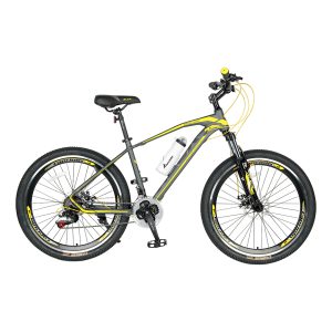 دوچرخه الکس مدل MACAN 2022 سایز 26 رنگ زرد - آیبایک