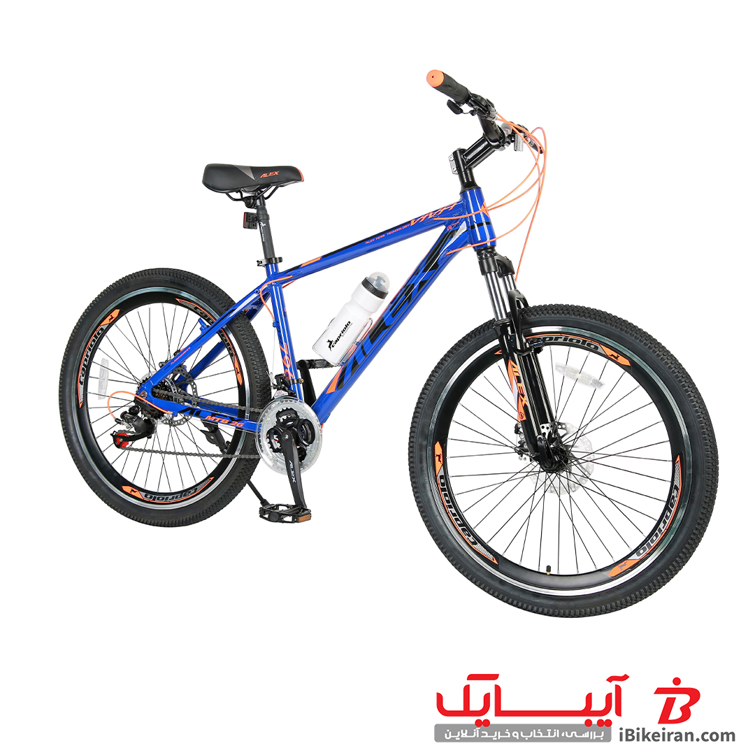 دوچرخه الکس مدل VIVA 2022 سایز 26 رنگ آبی - آیبایک