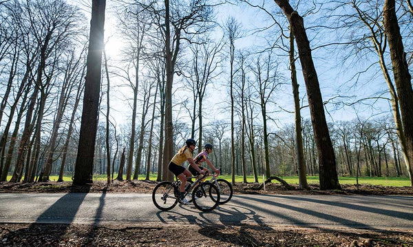 دوچرخه سواری دو نفره در فصل بهار - آیبایک
